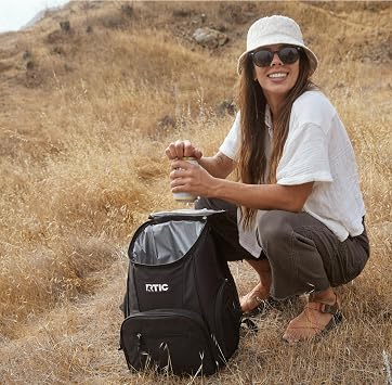 RTIC Lightweight Backpack Cooler Soft Insulated Portable Bag for Lunch, Beach, Drink, Beverage, Travel, Camping, Picnic, Car, Hiking,