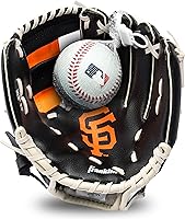 Vista 1 de Franklin Sports MLB Youth Teeball Glove and Ball Set - Kids Baseball and Teeball - Perfect First Kids Glove - 9.5