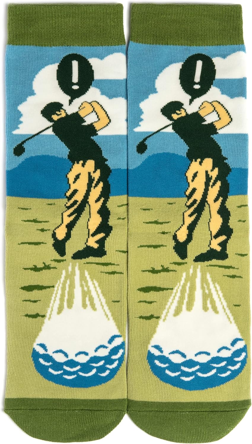 Lavley Funny Golf Socks - Fun gift for golfers - Unisex one size fits most - Great for birthdays or stocking stuffers - Image 5