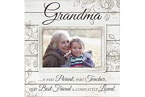 Malden International Designs Grandma Cream Distressed Picture Frame