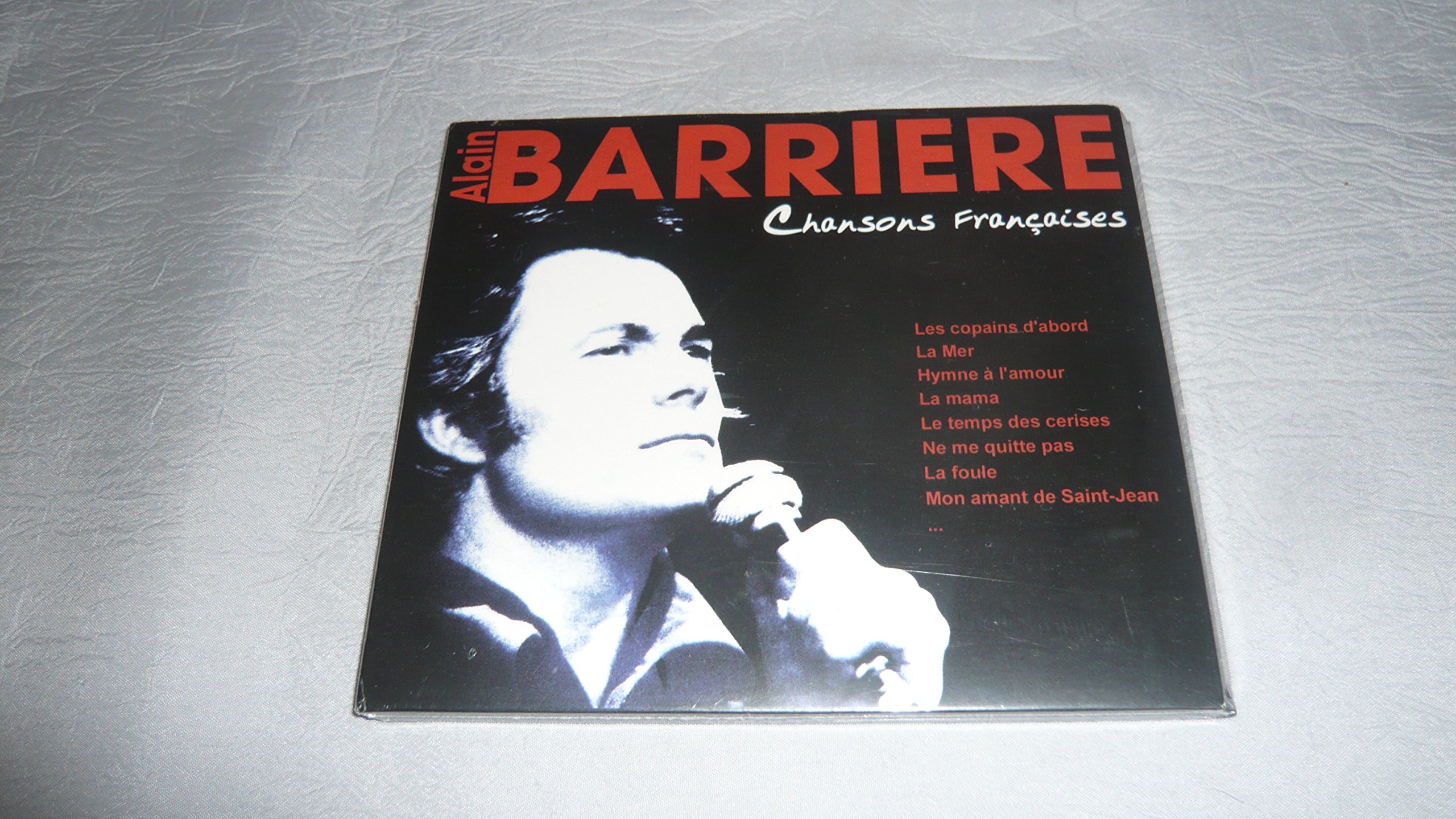 Chansons Francaises [Audio CD] Alain Barrière