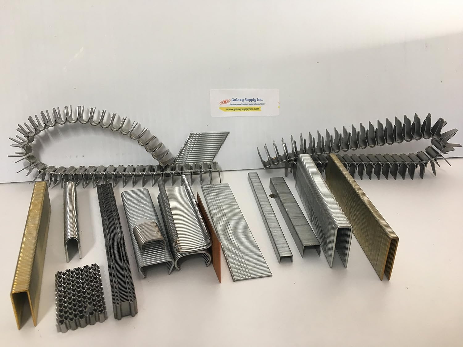 Galaxy 18 Gauge Brad Nails 1/2"=12mm, 5000pcs/box. Sale by 3 Boxes. #F12 1/2" UPC901630