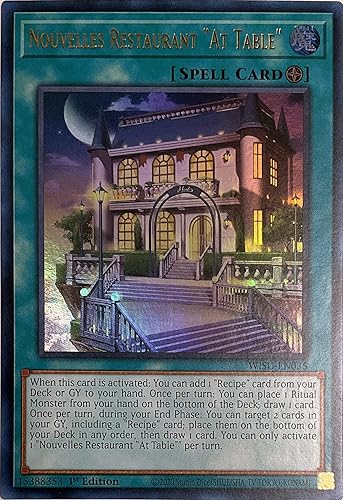 Restaurante Nouvelles a la mesa - WISU-EN035 - Ultra Raro - 1 edición