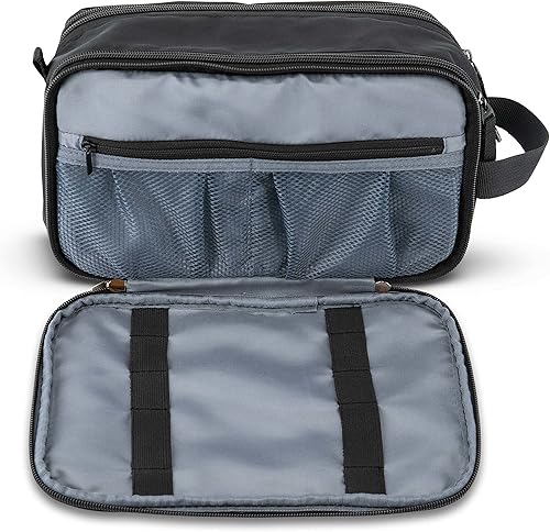 Miniatura 5 de Samsonite Top Zip Deluxe Kit de viaje, talla única, negro, Negro -, Samsonite Top Zip Deluxe Kit de viaje, talla única, negro