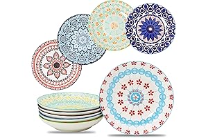 Farielyn-X Salad Bowls Set of 6: Your Culinary Canvas for Every Occasion