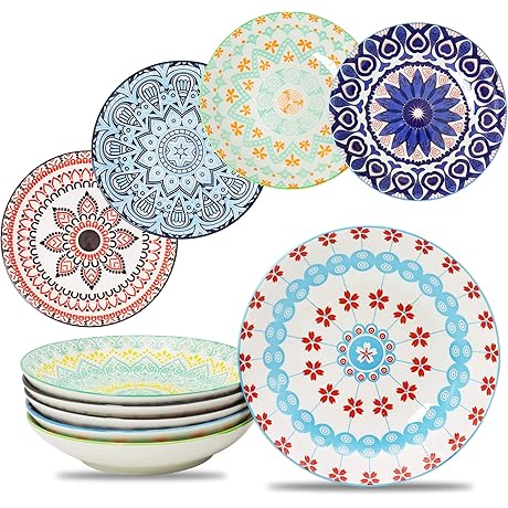 Farielyn-X Salad Bowls Set of 6: Your Culinary Canvas for Every Occasion