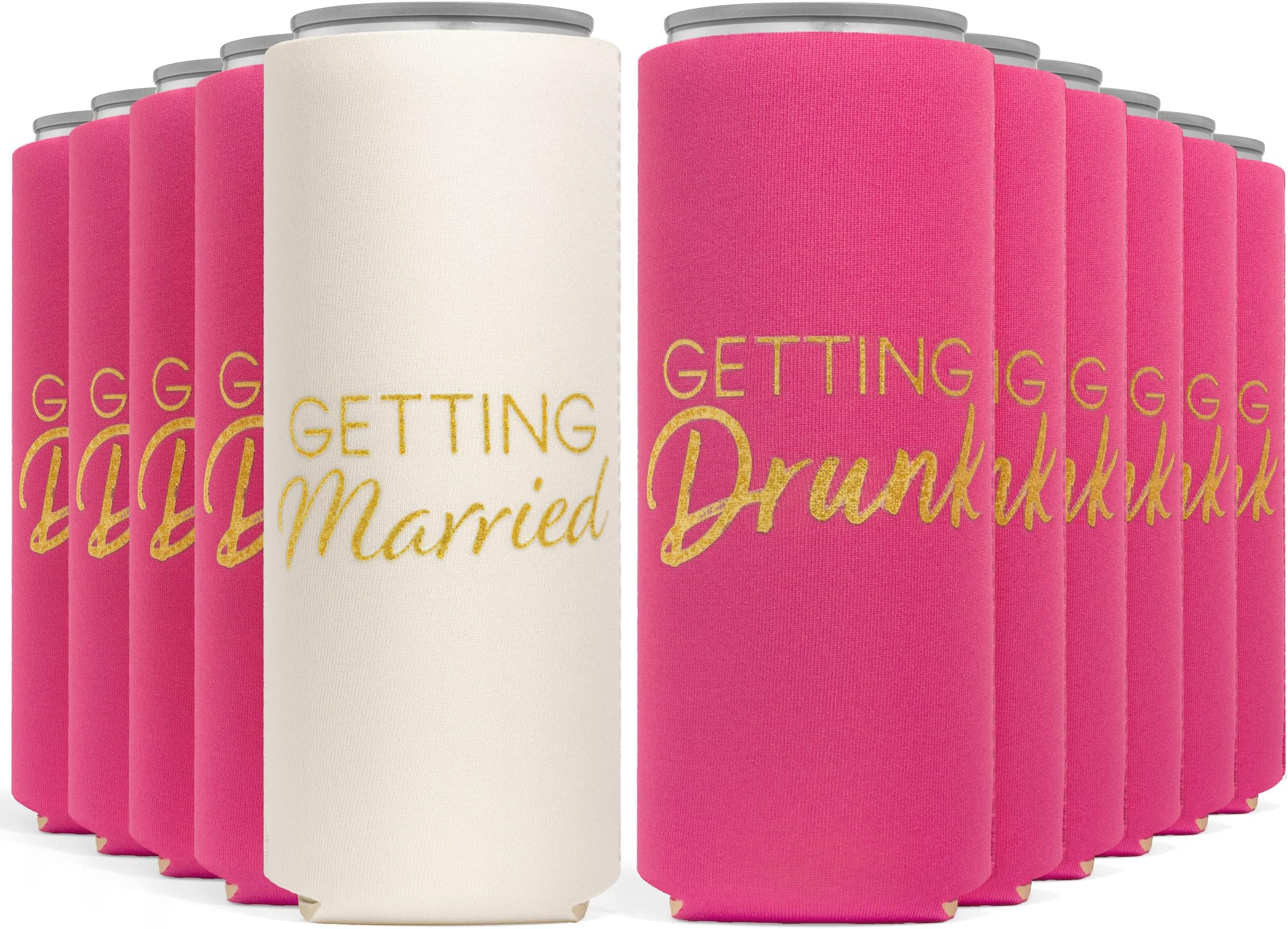 The Sherry Can Holder in Blue, Green and Pink by the Frat Collection