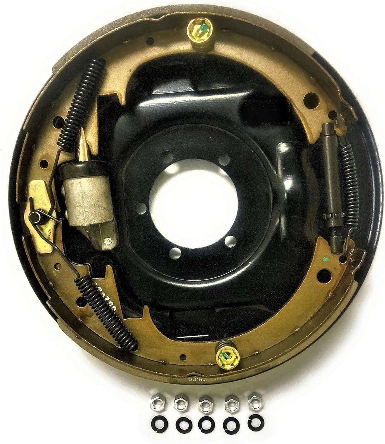 Hydraulic Trailer/Axle Brake, Left Hand Side 12" x 2" Assembly for 7,000-lb capacity Axle, Trailer Brake Kit, Hydraulic Brake 1 x Left Hand Side (77-12H-1)