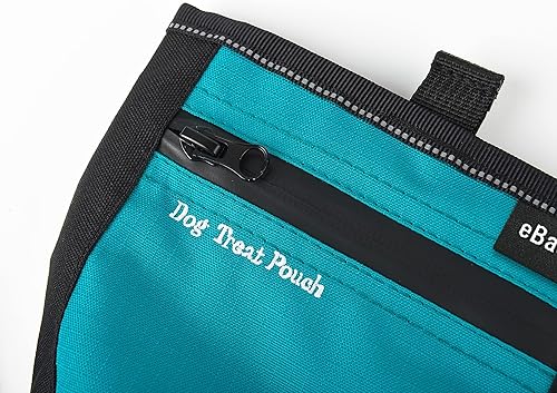 Miniatura 4 de eBasics Bolsa de golosinas para perros para entrenamiento de perros y cachorros, bolsa de recompensa, bolsa de cebo para perros con clip para