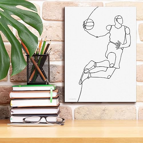 Miniatura 9 de Epic Graffiti 'Dunk' de Kamdon Kreations, lienzo de arte de pared Giclée, 26 x 30 pulgadas