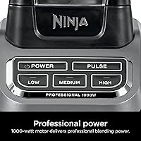 Vista 2 de Ninja Professional Blender 1000W, Total Crushing Technology- Smoothies, Ice Crushing & Frozen Fruit, Full-Size Countertop Blender, 72-oz. Pitcher