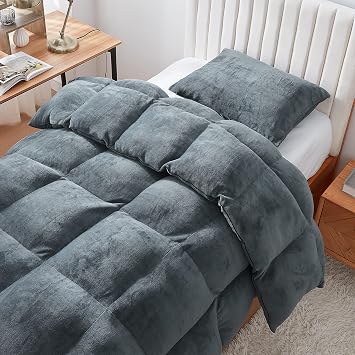 Byourbed Boi He Thick - Coma Inducer Twin XL Comforter Set - Moss Gray