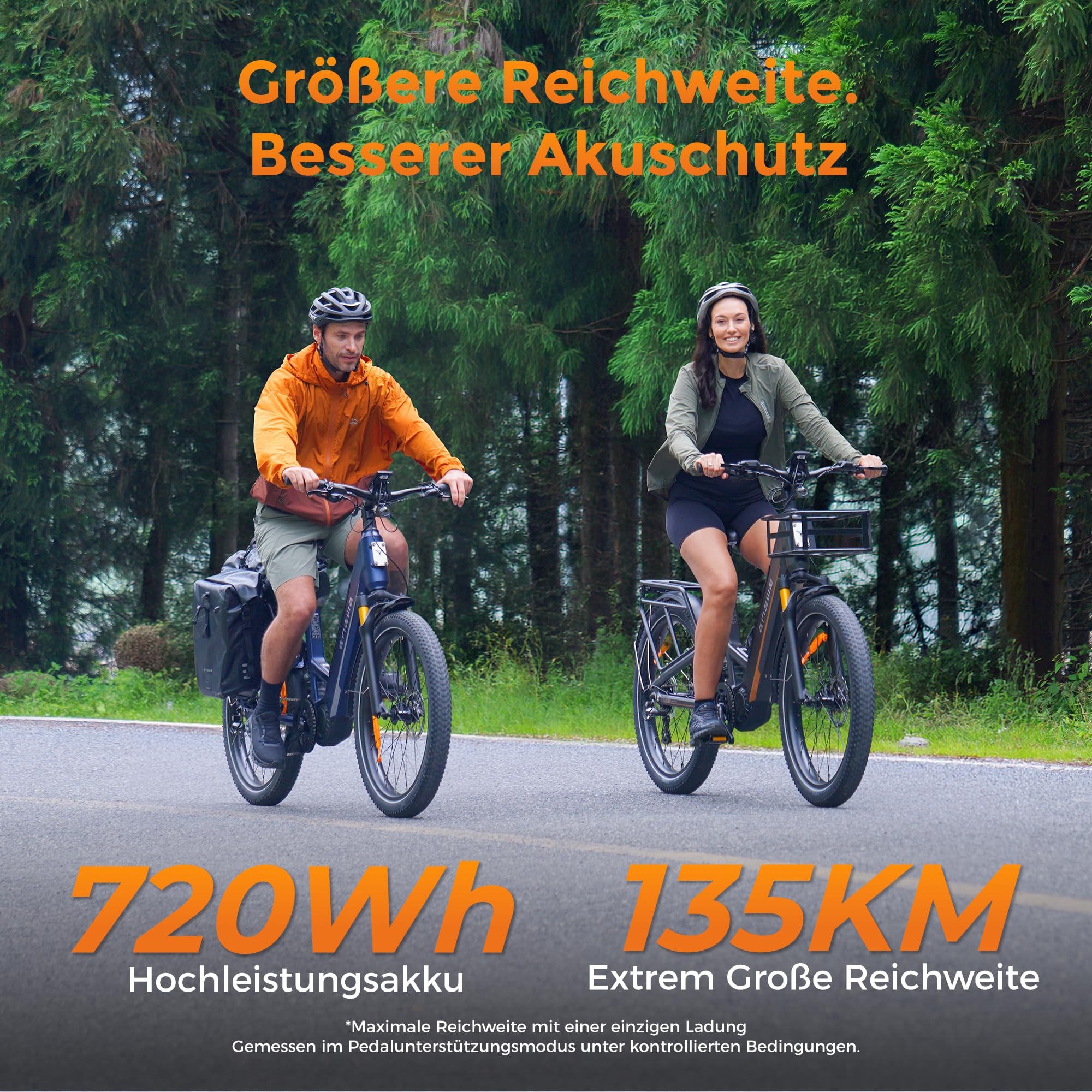 ENGWE E26 3.0 Pro 26 Zoll E Bike für Erwachsene
