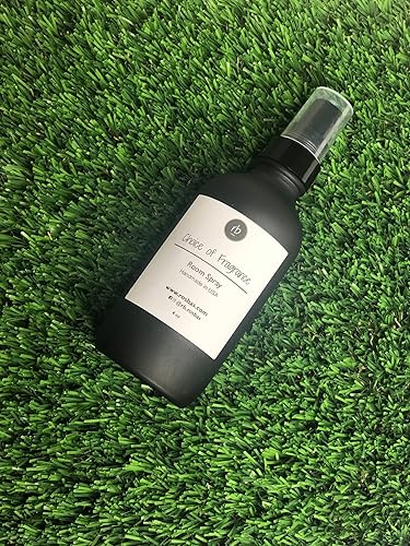 Miniatura 5 de Rosbas Spray para habitación, aroma a menta y eucalipto, botella de vidrio negro mate, 4 onzas, ingredientes naturales frescos, bolsa de algodón con