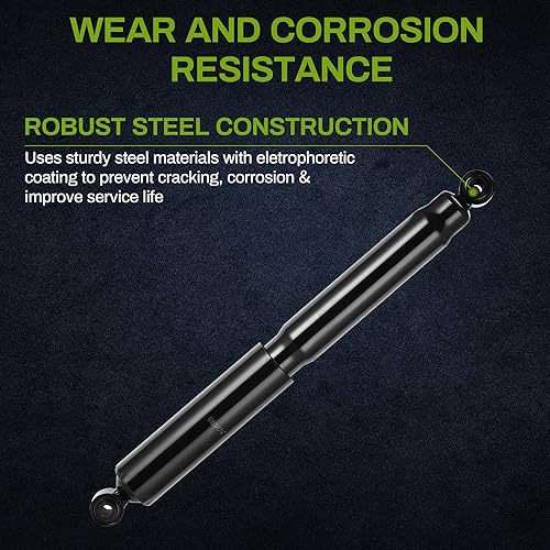 Miniatura 2 de AUTOSAVER88 Par de amortiguadores traseros y delanteros completos compatibles con Chevrolet Suburban 1500Tahoe 2000-2006, GMC YukonXL 1500 2000-2006