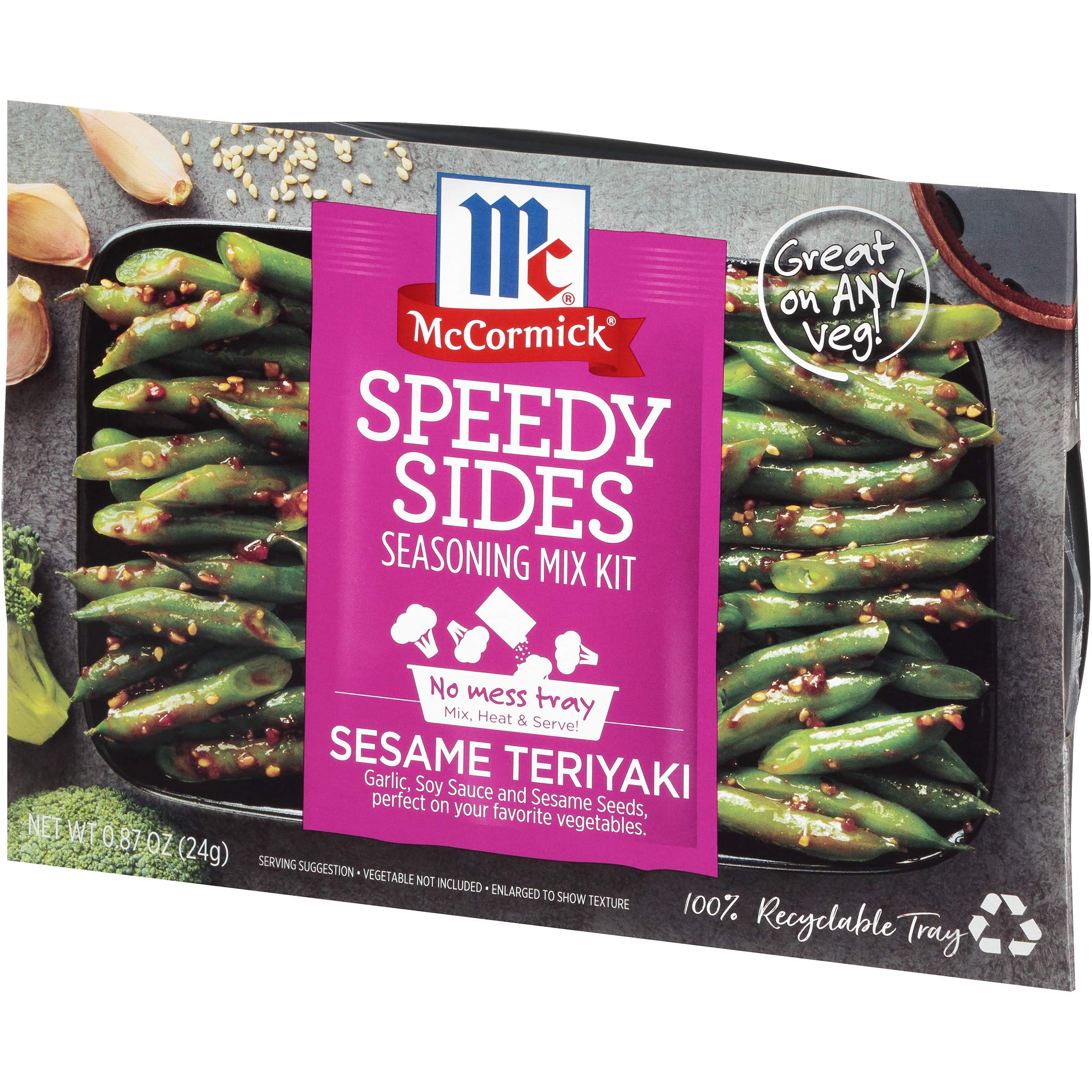 McCormick Speedy Sides, Sesame Teriyaki, 0.87 Ounce