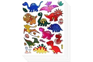 Jurassic Dinosaur Scrapbook Stickers