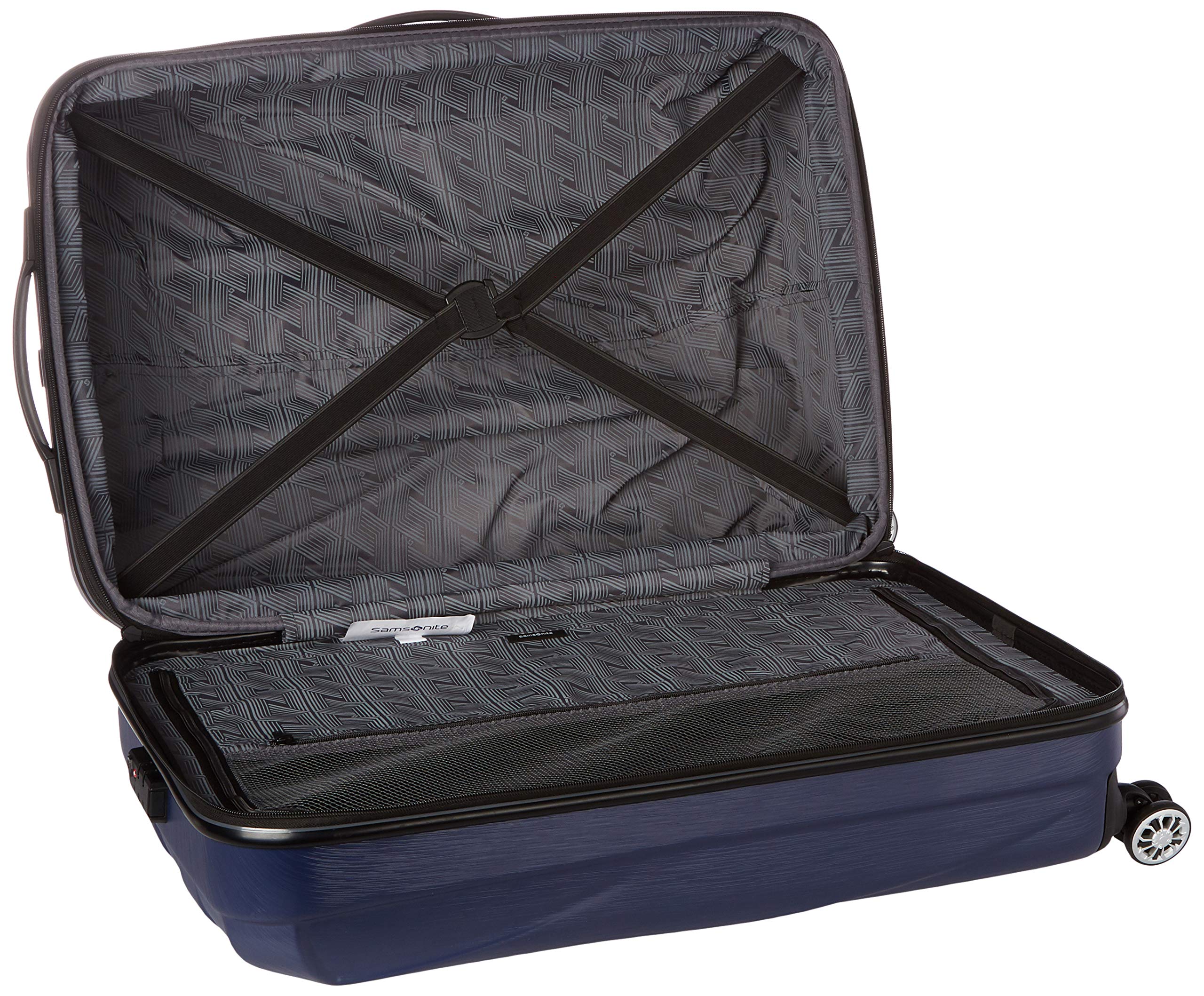 Samsonite Centric 2 Hardside Expandable Luggage with Spinner Wheels, True Navy, 3-Piece Set (20/24/28)