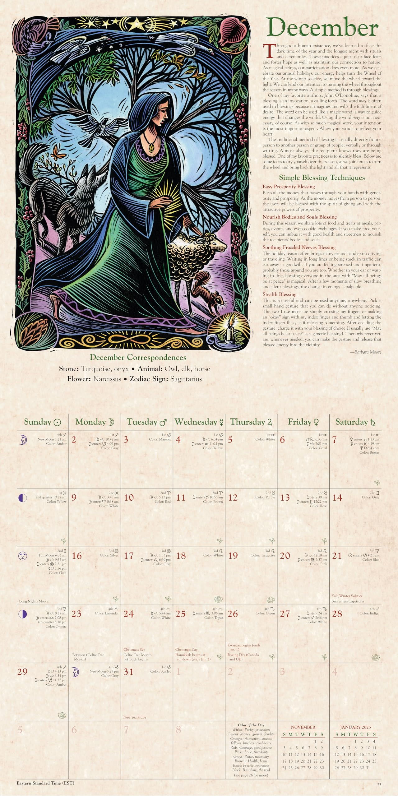 Llewellyn's 2024 Witches' Calendar (Llewellyn's 2024 Calendars, Almanacs & Datebooks, 15) - Image 6