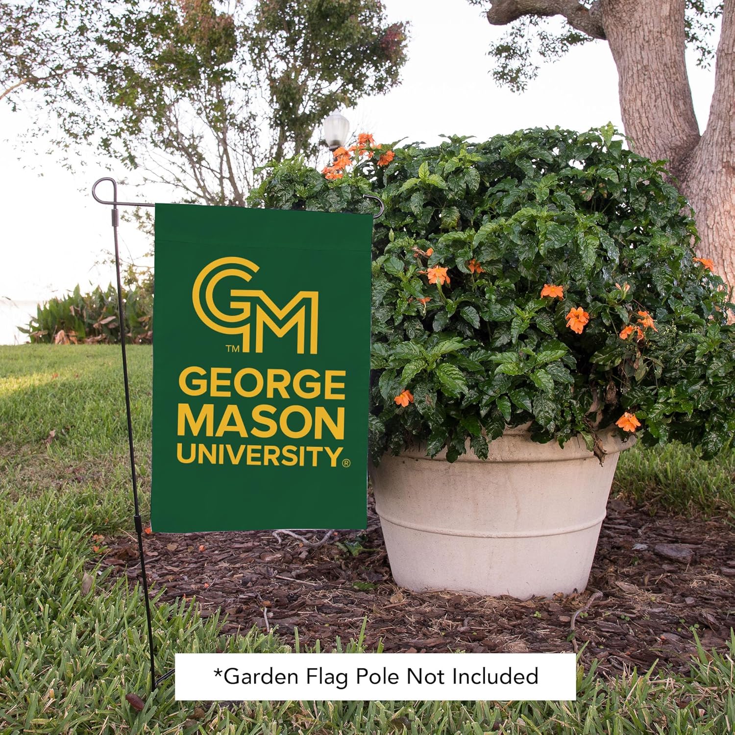 Desert Cactus George Mason University Garden Flag – 19 x 12 inch GMU Patriots Banner, For Outdoor Display and Events (Design 2B) - Image 5