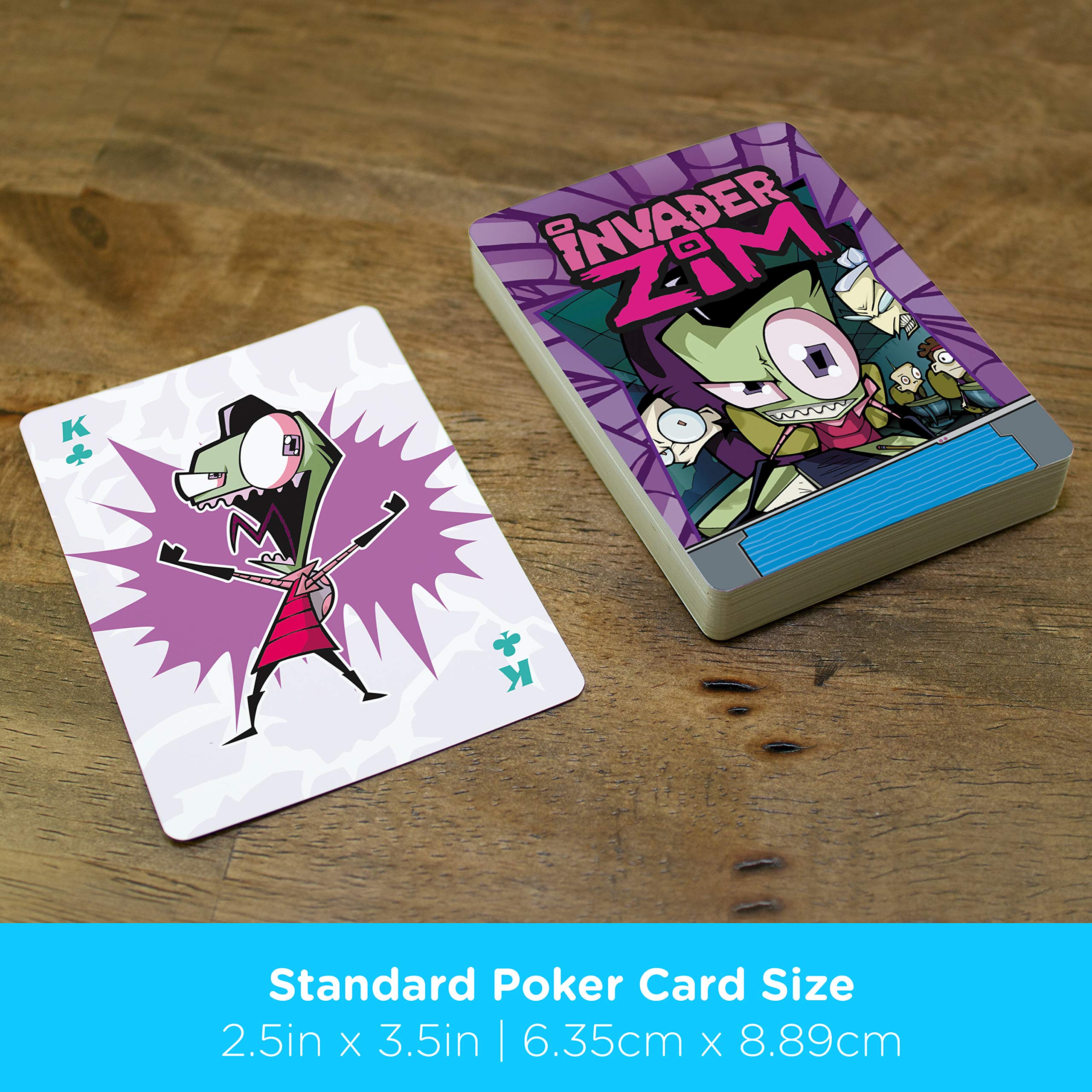 Aquarius Invader Zim Playing Cards Playing Cards : Amazon.sg: Toys