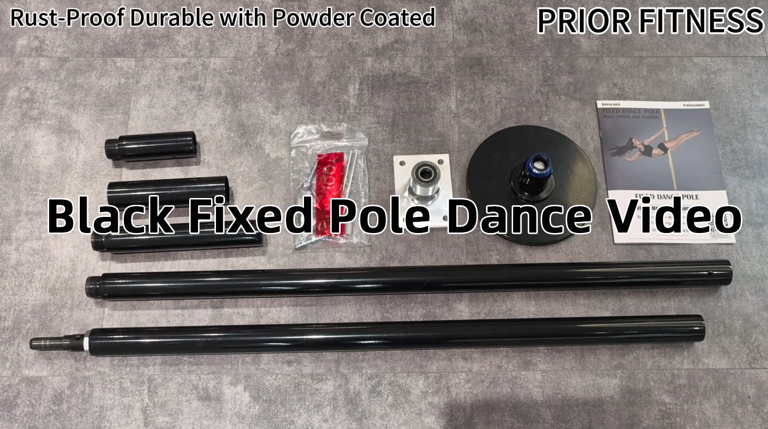 Amazon.com : PRIOR FITNESS Fixed Dance Pole Set 45mm Removable