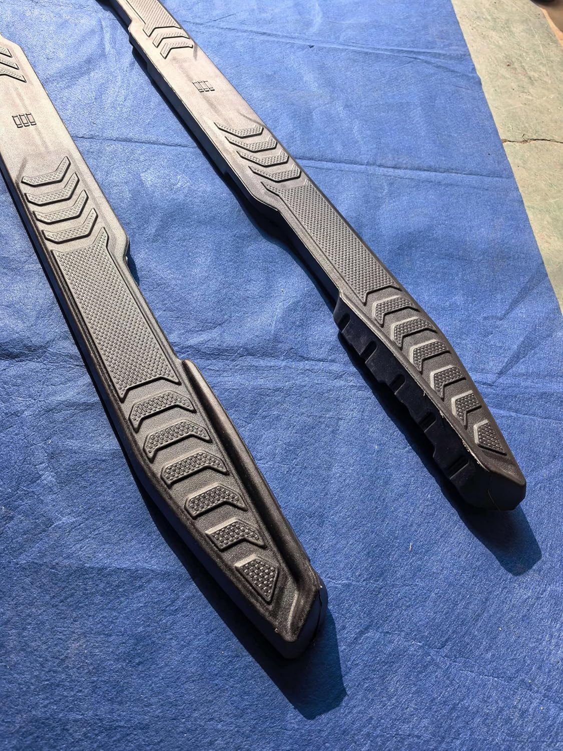 2PCS 94" Length Side Steps Running Boards Fits for GMC Sierra EV Chevrolet Silverado EV 2024 2025 2026 Fixed Steps ABS Plastic