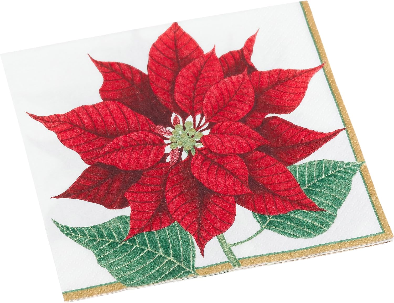 Entertaining with Caspari Karen's Poinsettias Paper