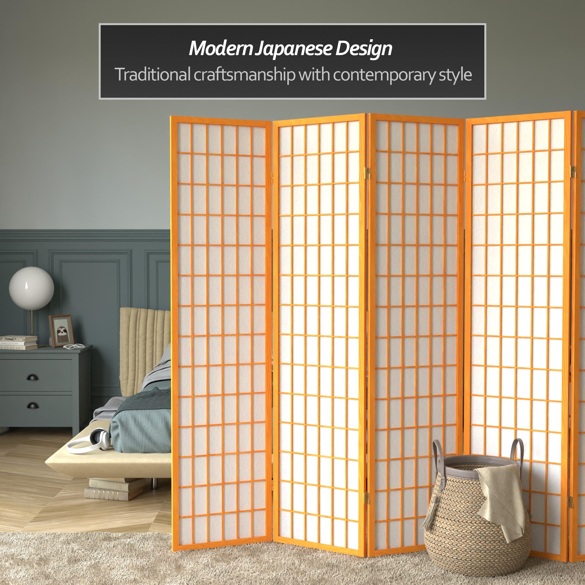 寺*淳様 ip hone16p ro 256gb Amazon.com: Red Lantern 6 ft. Tall Window Pane Shoji Screen-Honey