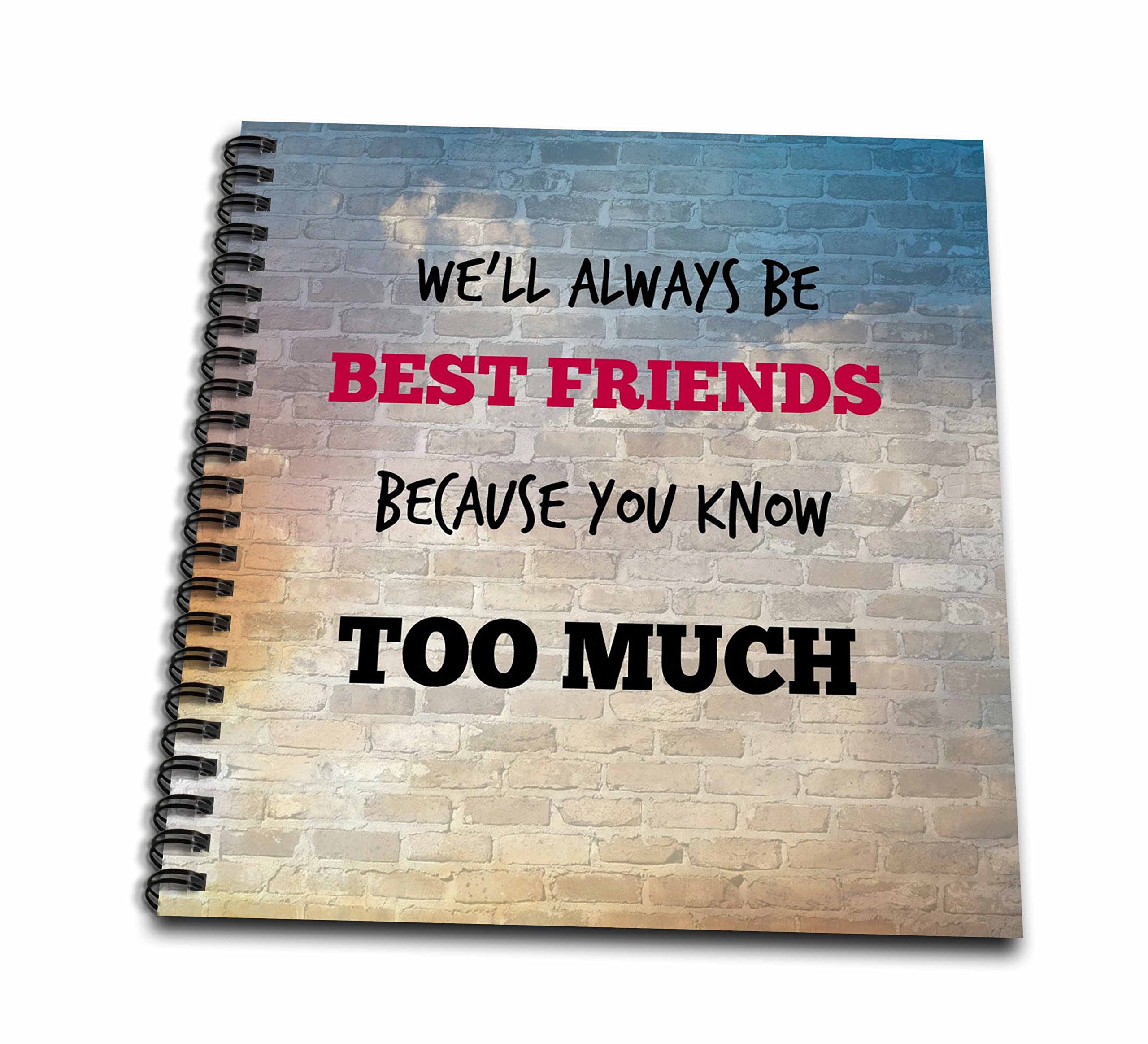 Livre de mémoire 2 Best Friends album scrapbooking amitié 3dRose DB 211228