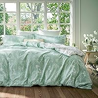 Vista 34 de Bedsure - Funda de edredón tamaño King – Juego de funda de edredón reversible terracota de 3 piezas con cierre de cremallera, juego de ropa de cama