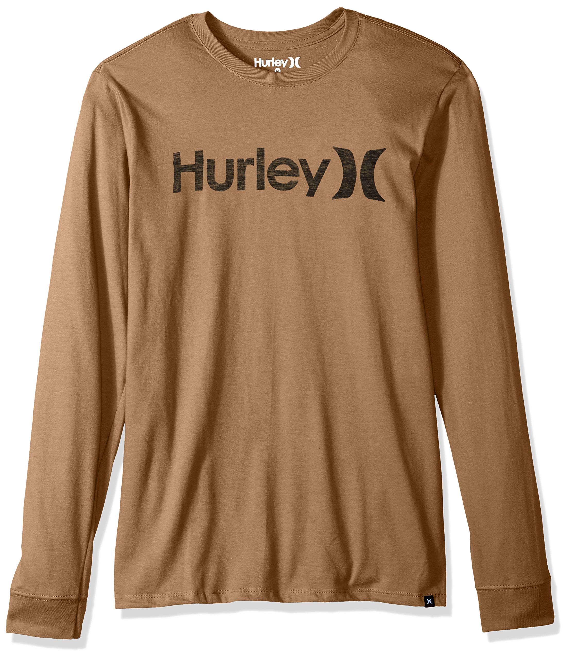 Hurley Men's One & Only Push Thru Graphic Long Sleeve Tee Shirt