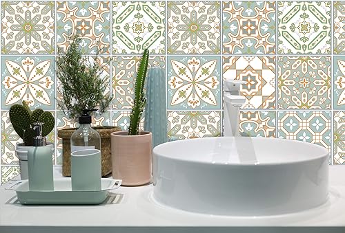 Adhesivos para azulejos en muro, fáciles de aplicar, fáciles de quitar, impermeables, se pueden pegar en cualquier superficie lisa, diseño único, el