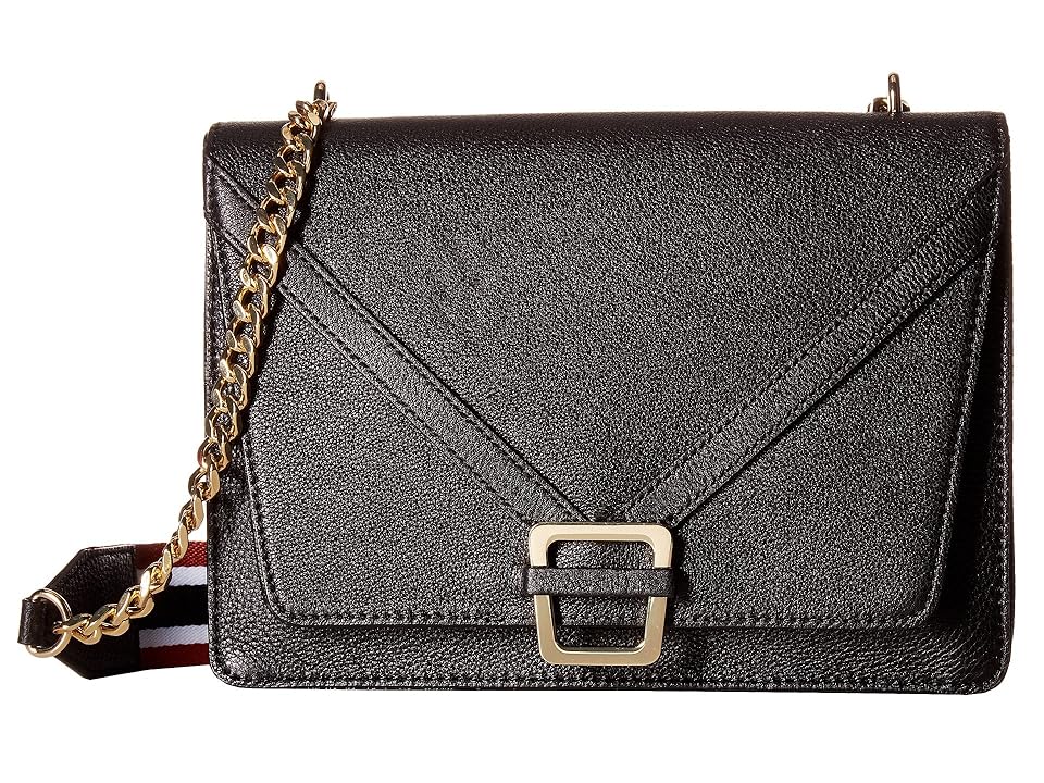 

Sam Edelman Madeline Shoulder (Black Leather) Shoulder Handbags