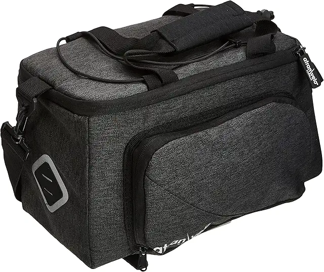 Atran Velo Unisex Fahrradkorb Grau – Langlebiger atran velo kori für Erwachsene