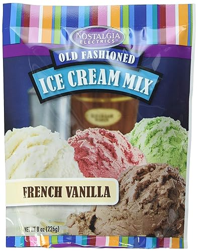 Paquetes de helado de vainilla de 8 onzas