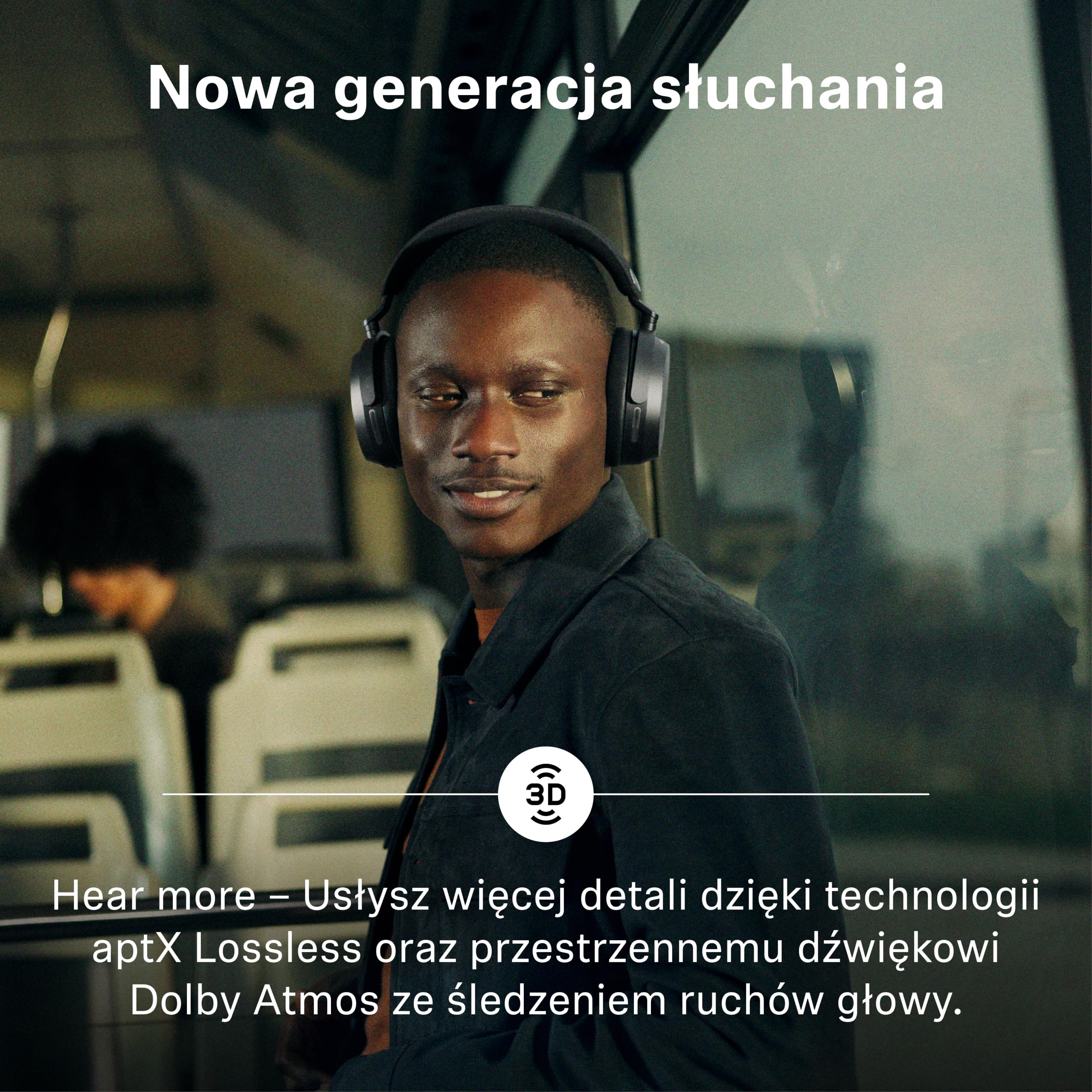 Sennheiser MOMENTUM 5 Wireless Słuchawki nauszne I Bateria do 57h I ANC