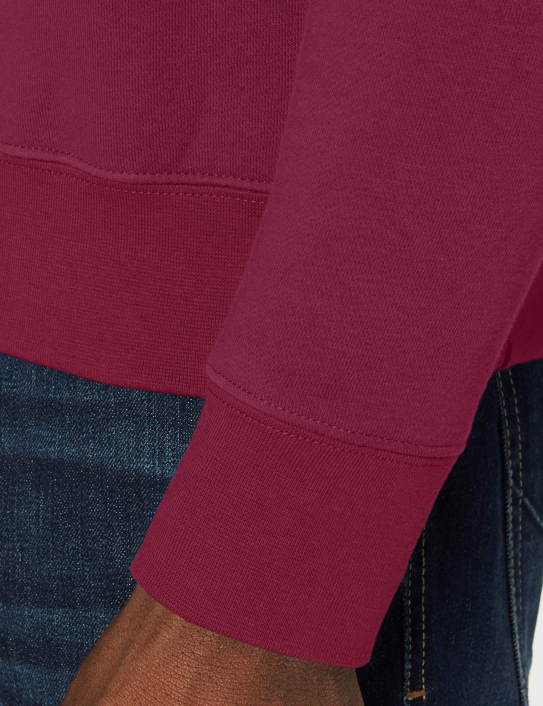 Fruit of the Loom Felpa Uomo, Rosso, XXL