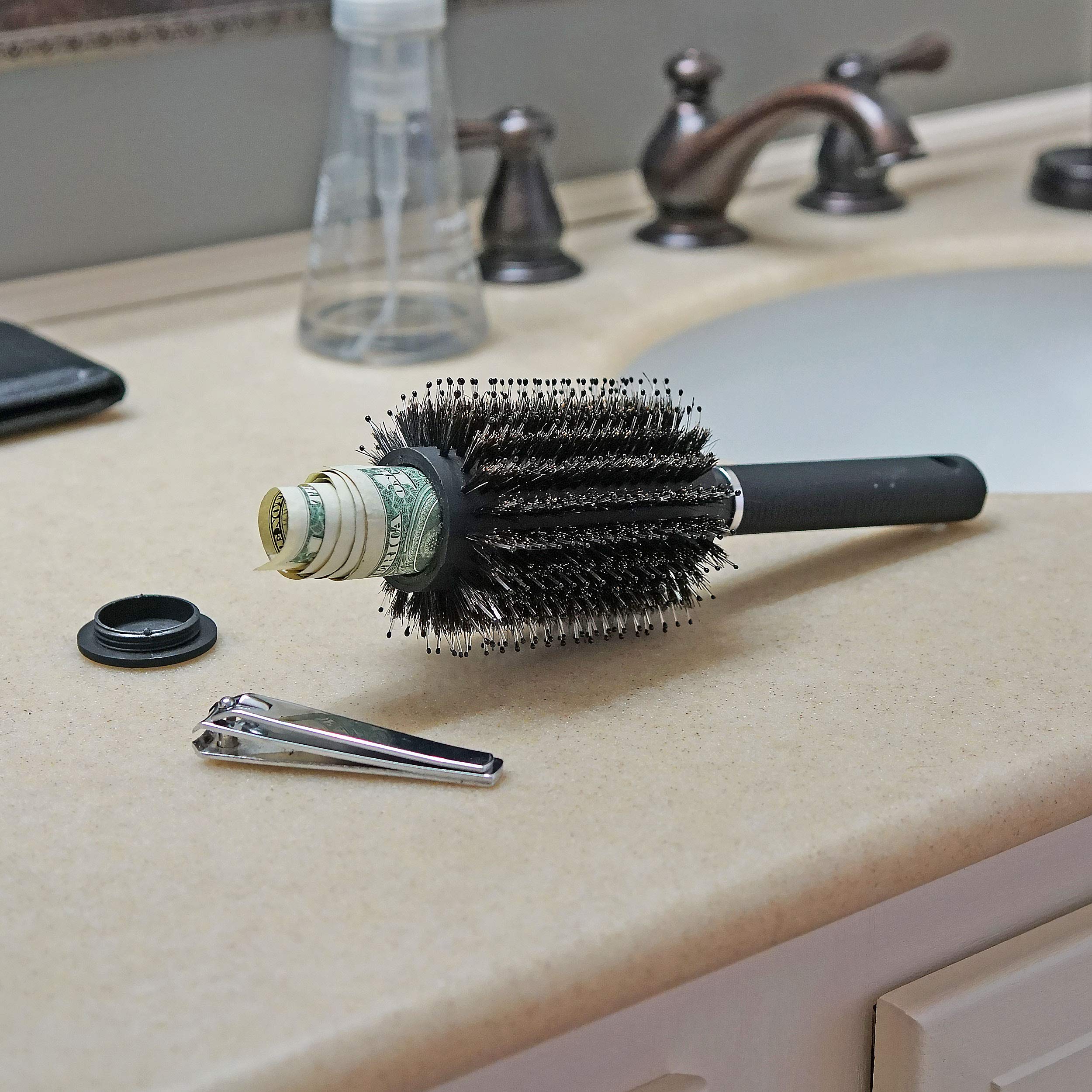 Southern Homewares SH-10206 Hair Brush Secret Hidden Diversion