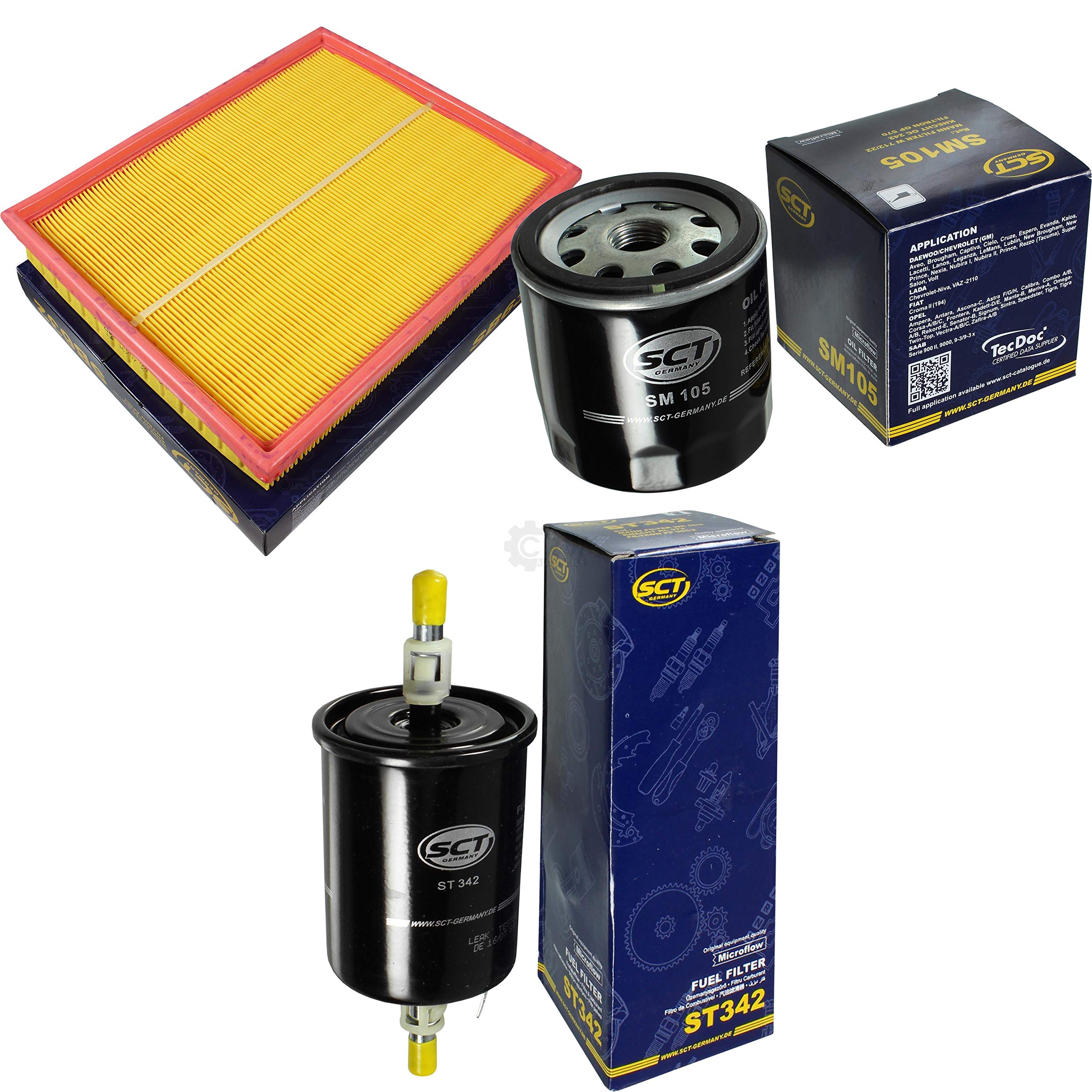 SCT Germany Inspektions Set - Ölfilter Und Kraftstofffilter Im Paket