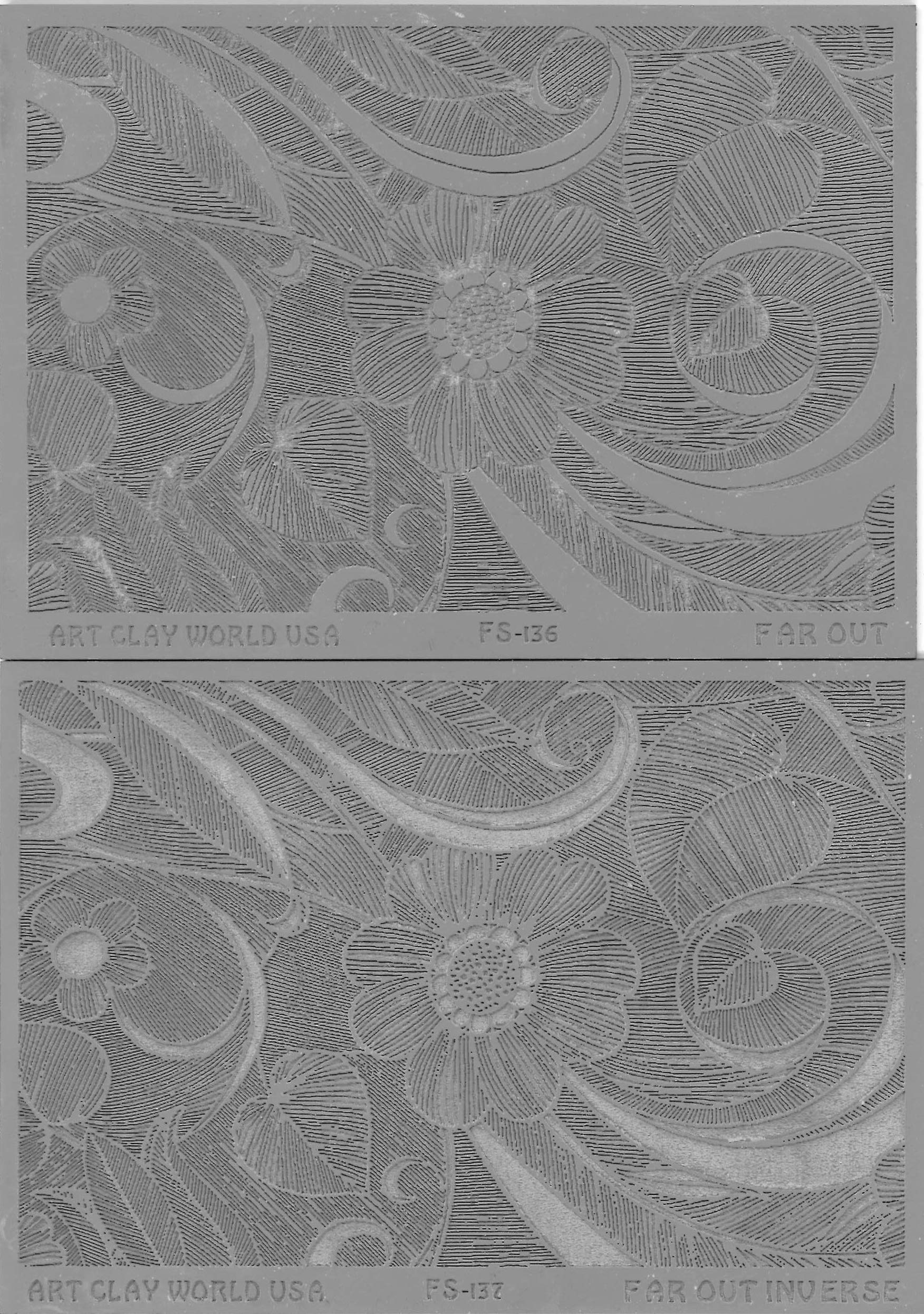 FlexiStamps Texture Sheet Set Far Out Set2 pc.