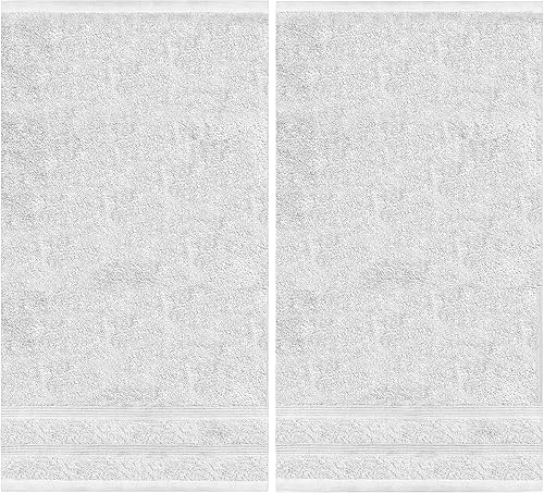 Miniatura 7 de Ben Kaufman Sales Juego de 2 toallas de mano personalizadas con monograma para baño, 100% algodón, 17 x 28 pulgadas, toallas personalizadas con