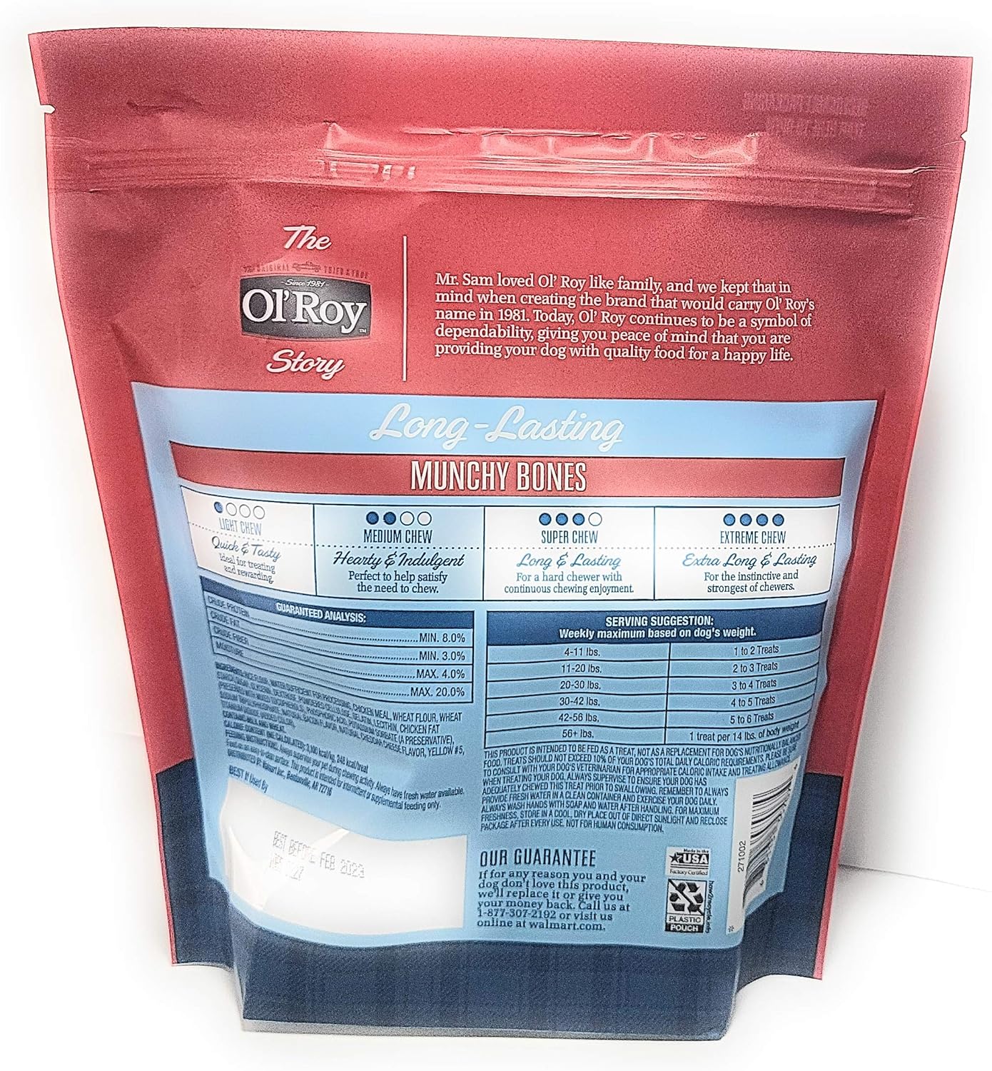 ol roy munchy bones bulk