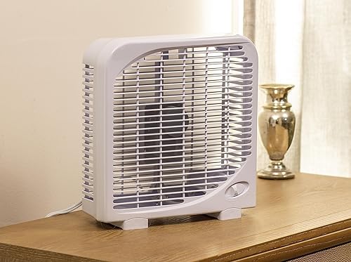 Miniatura 2 de Ventilador eléctrico portátil de 2 velocidades de 9 pulgadas, ideal para el hogar, dormitorio, dormitorio y oficina, BP-9B