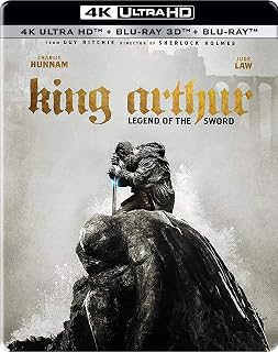King Arthur: Legend of the Sword - A Guy Ritchie Film (Steelbook) (4K UHD + Blu-ray 3D + Blu-ray) (3-Disc) Price In India