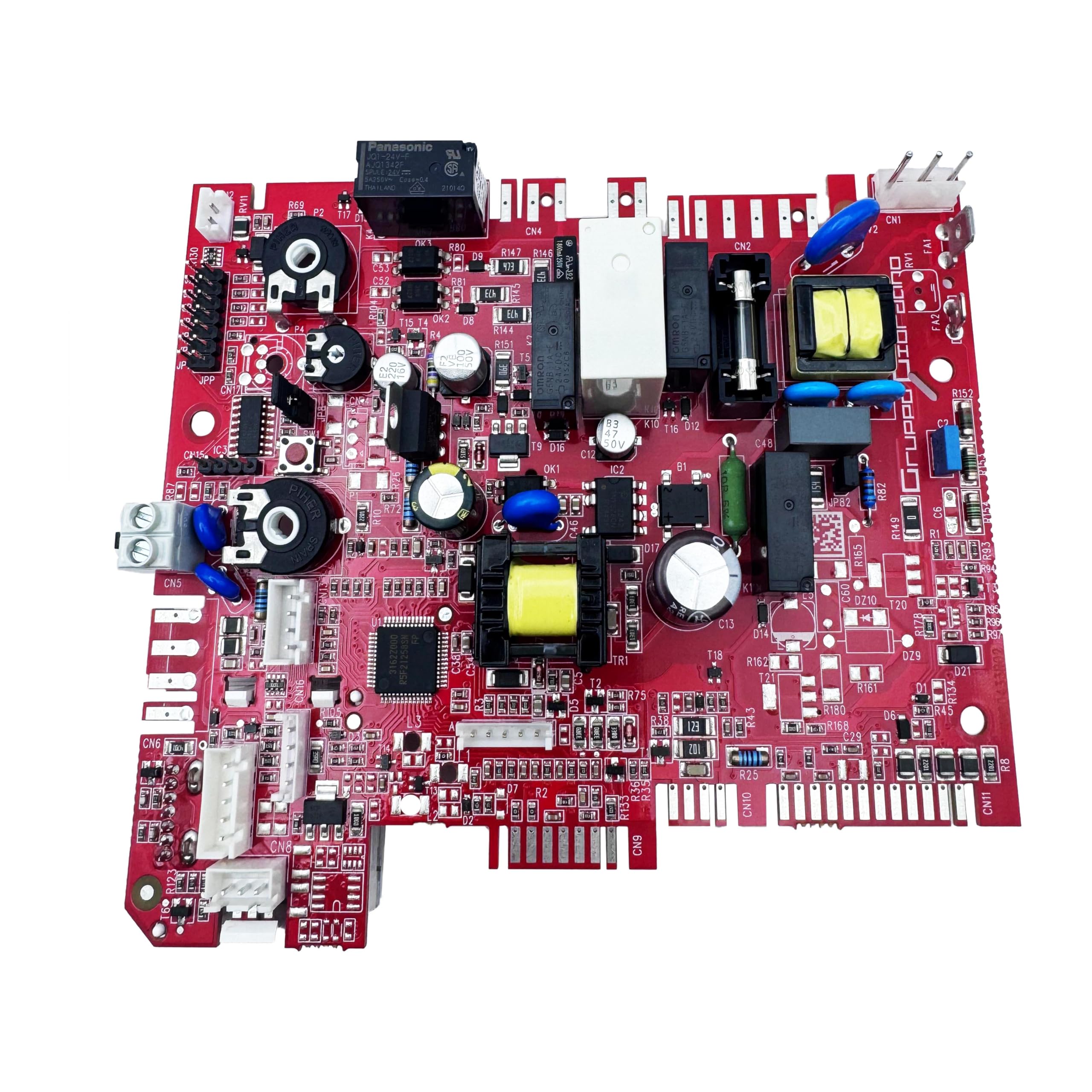 Hts Red - Vokera Boiler Printed Circuit Board (Pcb) 20071334