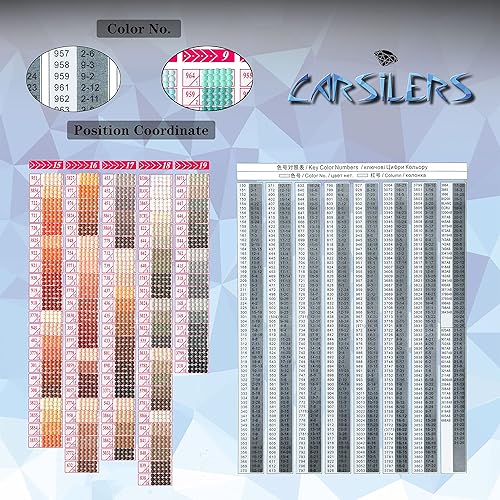 Miniatura 4 de Cuentas de pintura de diamantes 743, accesorios de pintura de diamantes de repuesto para taladros faltantes, cuentas de diamante, brocas de