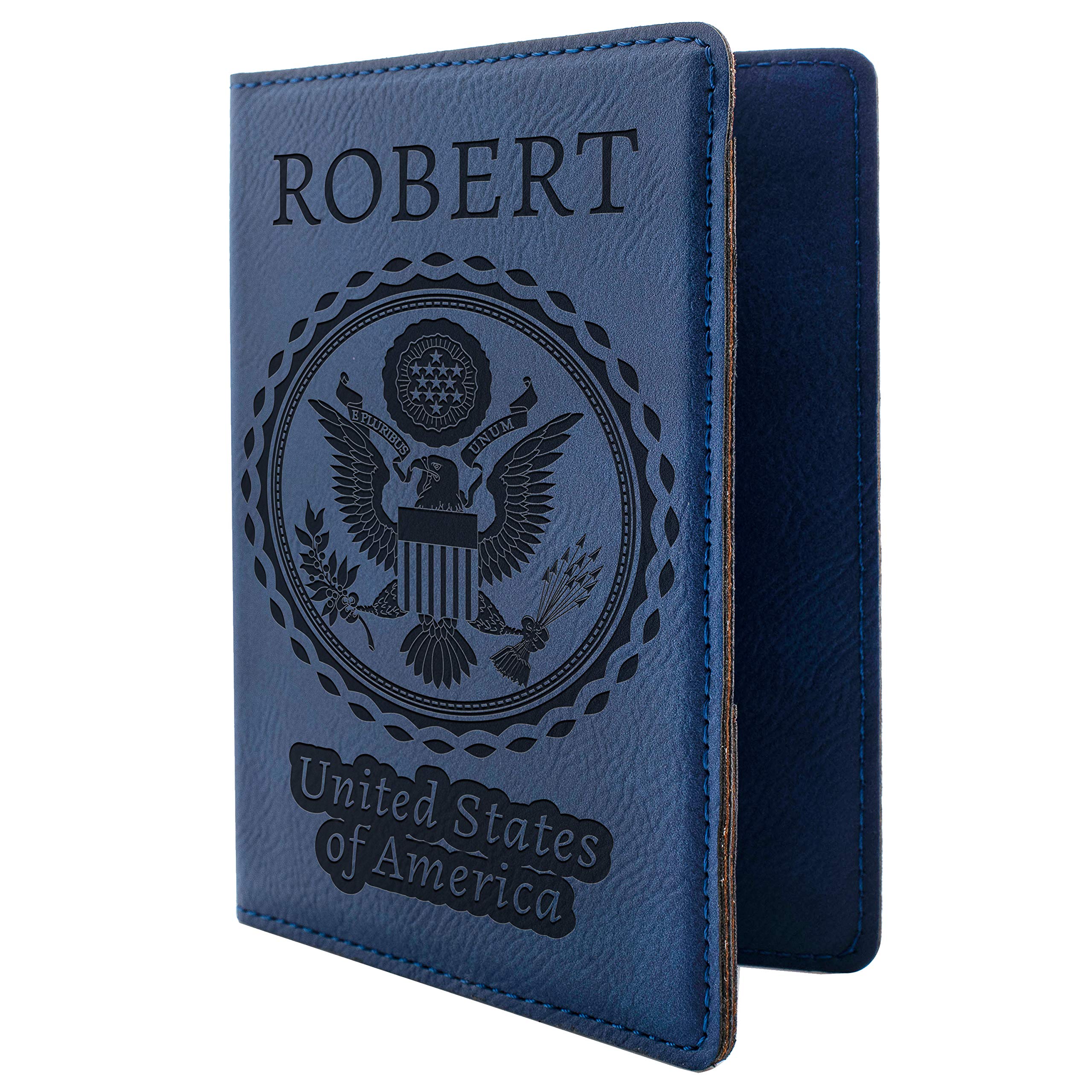 Personalized Passport Holder, Leatherette Passport Cover for Women and Men, Custom Travel Accessories, Travel Wallet, Family Passport Wallet, Travel