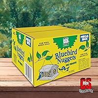 Vista 8 de C&S Pepitas de Sebo Azul para Aves Silvestres Mega Caja, 8 Libras