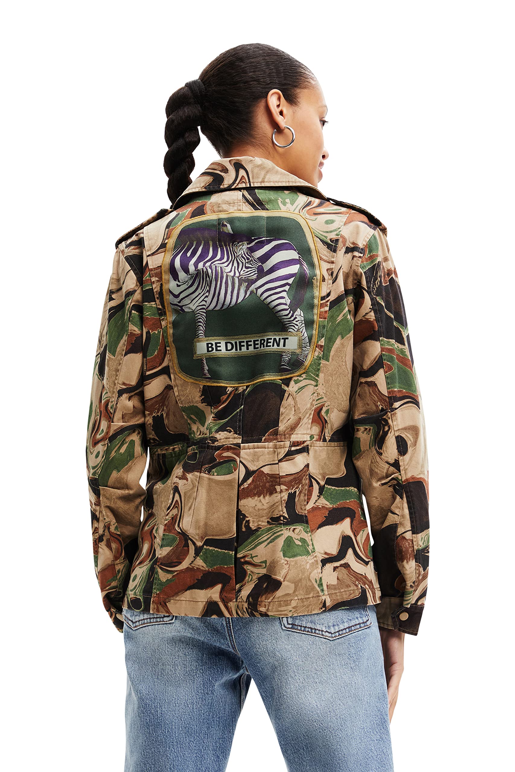 Desigual Chaq_holly, 6004 Arena, parka uomo Donna
